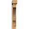 Ekena Millwork Balboa Block Smooth Bracket w/ Offset Brace, Western Red Cedar, 5 1/2"W x 34"D x 34"H BKT0604X34X34BOA05SWR - alternate 3